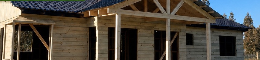Casa de madera de 95 m² construida por Fuzam